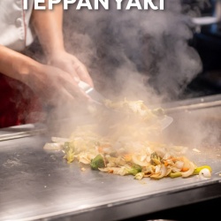 Grill japonez Teppanyaki, de banc, 140x39 cm, Casta - Img 2