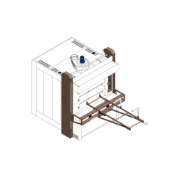 Încărcător manual 210 cm pentru Cuptoare pe vatră  - Img 2