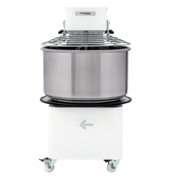 Malaxor cu spirală, cap rabatabil și cuvă detașabilă, 41 L, 35 kg, 2 viteze - Img 7