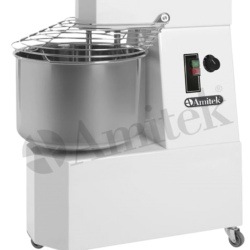 Malaxor cu spirală, cuvă și cap fixe, 41 L, 38 kg, Amitek - Img 2