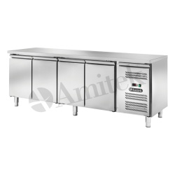 Masă frigorifică cu 4 uși și agregat detașabil 2230x700x650 mm, Amitek - Img 2