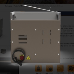 Mașină automată de feliat pâine cu senzori - Img 2