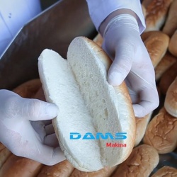 Mașină de feliat baghete, chifle cu masă alimentare, Dams Machine - Img 6