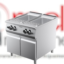 Mașină de fiert paste electrică 40+40 Litri, Desco Italia