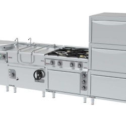Mașină gătit 4 ochiuri, gaz+cuptor electric, linia 900, SPE-940 C GASTRO-HAAL - Img 11