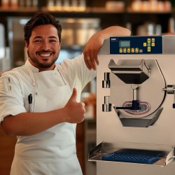 Mașină multifuncțională pentru producția de înghețată, procesare creme la cald și pasteurizare - Img 9