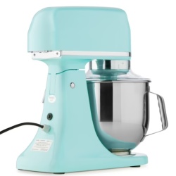 Mixer Albastru Turcoaz Profesional - 7 L - Până la 2 kg de Aluat, Maxima - Img 12