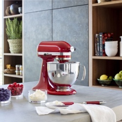 Mixer planetar Artisan KitchenAid, 4.8 Litri, roșu - Img 7