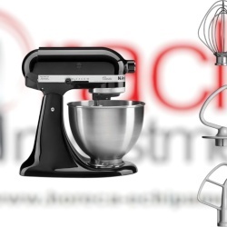 Mixer planetar KitchenAid Classic, negru 4.3 Litri