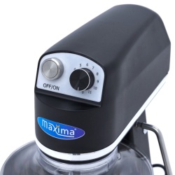 Mixer planetar Negru mat Profesional - 7 L - Până la 2 kg de Aluat, Maxima - Img 12