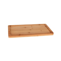 Platou de bambus 32x17 cm, set de 12 bucăți, Viejo Valle - Img 2