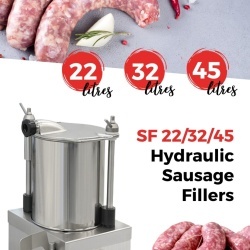 Spriț cârnați hidraulic vertical 45 Litri, Minerva - Img 10
