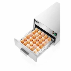 Sterilizator oua Hendi, 78 W, dezinfectare cu lampi UV, capacitate 30 oua, Argintiu - Img 2