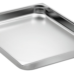 Tavă de inox GN2/1 h 65 mm - Img 4