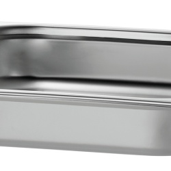Tavă de inox (perforată) GN1/2 h 60 mm - Img 2
