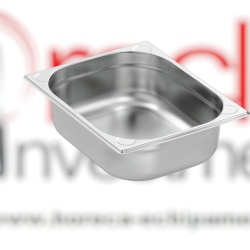 Tavă de inox (suprafață mată) GN1/2 h 100 mm