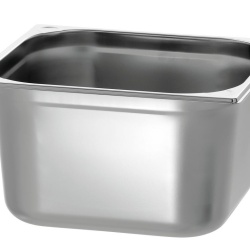 Tavă de inox (suprafață mată) GN2/3 h 200 mm - Img 2