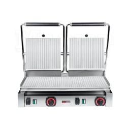 Toaster Panini cu mecanism prin apăsare pe plăci striate - Img 3