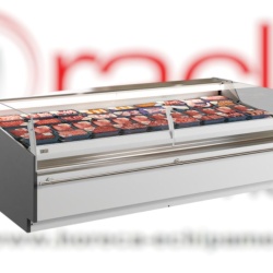 Vitrină frigorifică de expunere, incorporabilă 2500x875 mm, Infrico