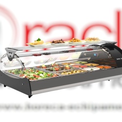 Vitrină frigorifică orizontală MAXI SELF, 3 cuve GN1/1, Sayl