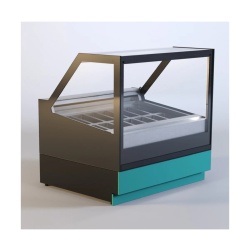 Vitrină frigorifică pentru înghețată CUBE 2 DEEP ICE, 18 cuve - Img 6