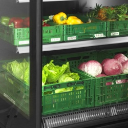 Vitrină frigorifică Supermarket 1540 Litri cu ușă de sticlă, Tefcold - Img 3