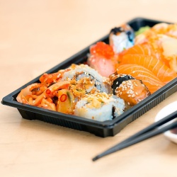 Vitrină frigorifică SUSHI 1085x395x245 mm, Sayl - Img 4