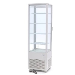 Vitrină frigorifică verticală, 235 Litri albă - Img 6