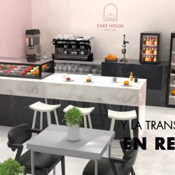 Vitrină neutră pentru patiserie 920x330x215 mm, Sayl - Img 6
