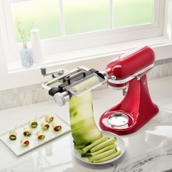 Accesoriu KitchenAid pentru tăiat foi legume și fructe, cu 2 lame - Img 3