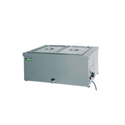 Bain Marie cu boiler dublu, 2x GN1/1, Forcar - Img 2
