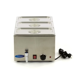 Bain Marie electric 3 GN1/3 cu capac - Img 5