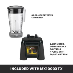 Blender profesional de mare putere, 1,9 Litri Waring XTreme - Img 3