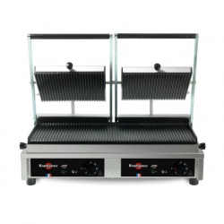 Contact grill mare pentru Sandwich Panini, XXL cu plăci striate - Img 2