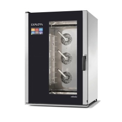 Cuptor combi electric linia EXPLORA COLOMBO 10 tăvi 600x400/GN1/1, touchscreen - Img 3