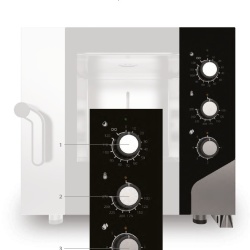 Cuptor electric combisteamer 10 tăvi 60x40 cm electromecanic, Eka Italia - Img 6