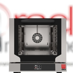 Cuptor electric cu convecție 4 tăvi 429x345 mm touchscreen, abur direct Eka Italia