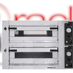 Cuptor electric de Pizza, 6+6 pizza de 40 cm, Maior Le Trays Prismafood