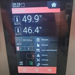 Cuptor electric panificație patiserie cu o vatră, hotă și dospitor - Img 9