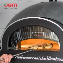 Cuptor electric pentru pizza, Oem ROTO DOME TOUCH ø104, cu suport light - Img 8