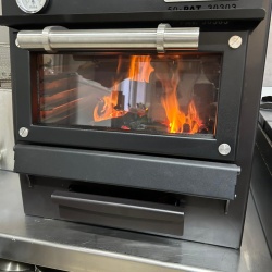 CUPTOR pe CĂRBUNI SERIA PRO HOME, PIRA 50 Black AB (pentru interior) - Img 4