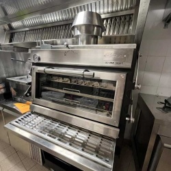 Cuptor pentru Steak pe cărbuni, deschidere verticaă, Pira 80 LUX ED - Img 6