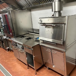 Cuptor pentru steak pe cărbuni, deschidere verticală, Pira 70 Silver SD - Img 5