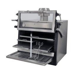 Cuptor pentru steak pe cărbuni, deschidere verticală, Pira 90 LUX ED - Img 15