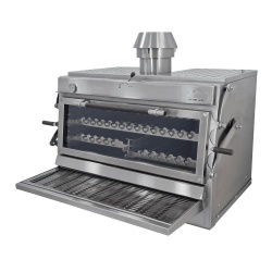 Cuptor pentru Steak pe cărbuni, PIRA 120 Silver SD - Img 16