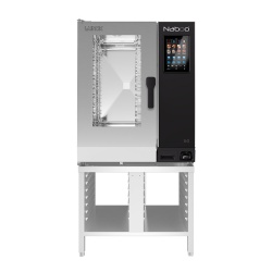 Cuptor profesional electric, 10 tăvi GN1/1 sau 600x400 cm, umidificare directă Naboo 5.0 Lainox - Img 9