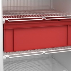 Dulap de congelare, răcire statică 499 Litri, inox - Img 2