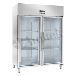Dulap frigorific din inox cu ușa din sticlă, 1333 L, Amitek - Img 3