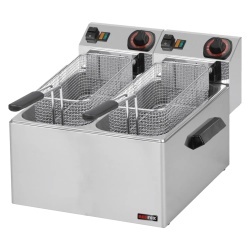 Friteuză electrică 2x8 Litri, 400V - Img 3