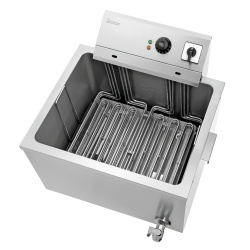Friteuză electrică 50 litri cu robinet pentru scurgerea uleiului - Img 6
